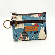 Printed Film Cartoon Change Purse